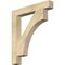 Ekena Millwork Westlake Block Rough Sawn Bracket, Douglas Fir, 4"W x 28"D x 32"H BKT04X28X32WTL05RDF - alternate 1